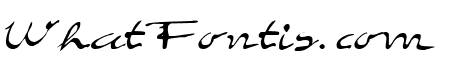 Elegant hand Script