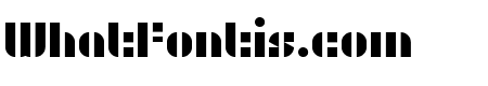 WLM Stencils Regular