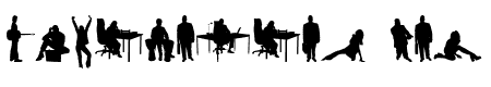 Human Silhouettes Free Two