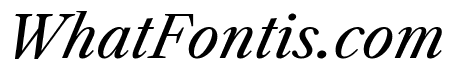 Libre Caslon Text Italic