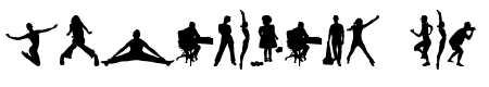 Human Silhouettes Free Five