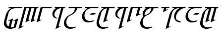 High Drowic Italic