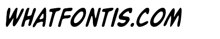 Buddy Champion Condensed Italic