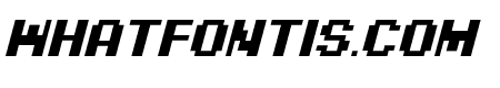 Pixel Digivolve Italic