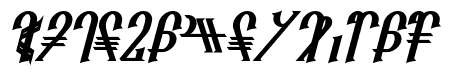 Reanaarian Bold Italic