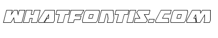 Eagle Strike Outline Italic