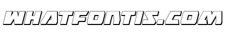 Eagle Strike 3D Italic