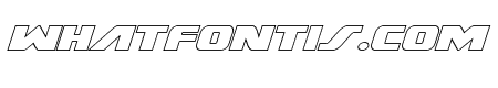 Federal Escort Outline Italic