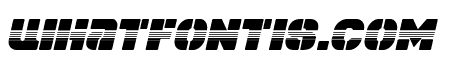 Space Cruiser Halftone Italic