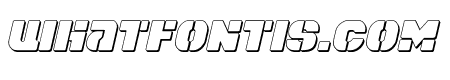 Space Cruiser 3D Italic