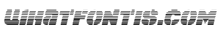 Space Cruiser Scanlines Italic