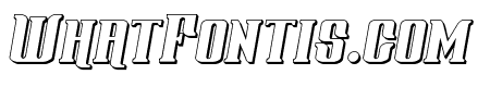 Gentleman Caller 3D Italic