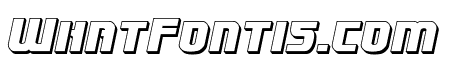 Speedwagon 3D Italic