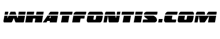 Police Cruiser Laser Italic