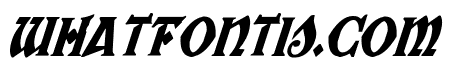 War Priest Condensed Italic