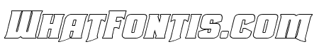 Union Gray Outline Italic