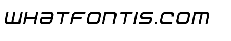 Nextwave Condensed Italic