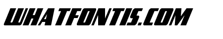 Typhoon Condensed Italic