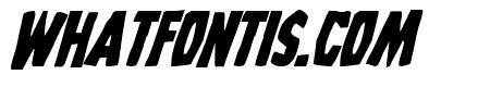 Grim Ghost Bold Italic