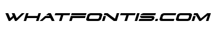 Dodger Expanded Italic