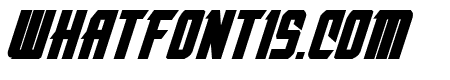 Nemesis Enforcer Bold Expanded Italic