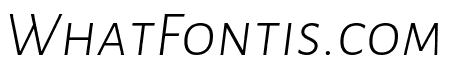 Alegreya Sans SC Light Italic
