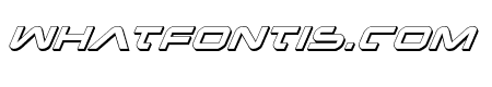 New Mars 3D Italic