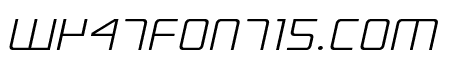 Escape Artist Expanded Semi-Italic