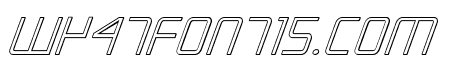 Escape Artist 3D Italic