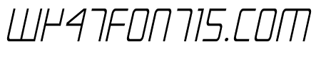 Escape Artist Condensed Semi-Italic