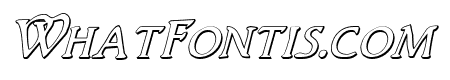 Woodgod 3D Italic