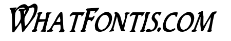 Woodgod Bold Condensed Italic