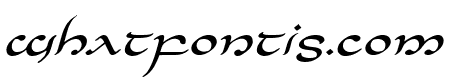 Half-Elven Expanded Italic