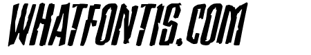 Stranger Danger Expanded Italic