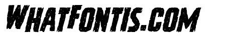 Vicious Hunger Staggered Italic