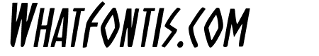 Oh Mighty Isis Italic