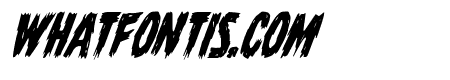 Dire Wolf Condensed Italic