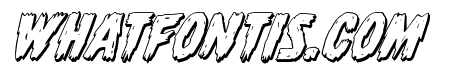 Dire Wolf 3D Italic