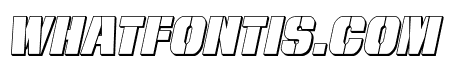 From BOND With Love 3D Italic