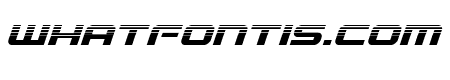 Gunship Halftone Italic