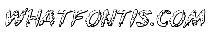 Flesh-Eating Comic 3D Italic