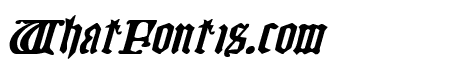 Westdelphia Expanded Italic