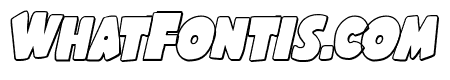 Shablagoo Outline Italic