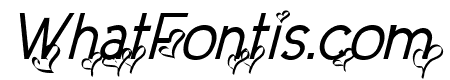 Dream Love Valentine Italic
