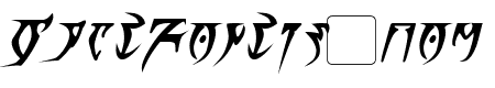 Daedra Bold Italic