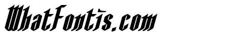AngloYsgarth Bold Italic