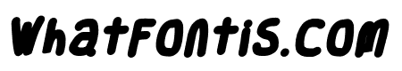 Smoothie Black Italic