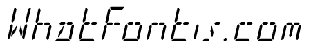 LED Sled Condensed Italic