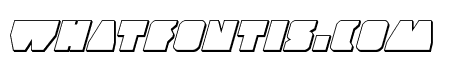 Contour of Duty 3D Italic