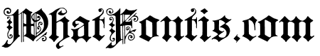 Fortuna Gothic FlorishC